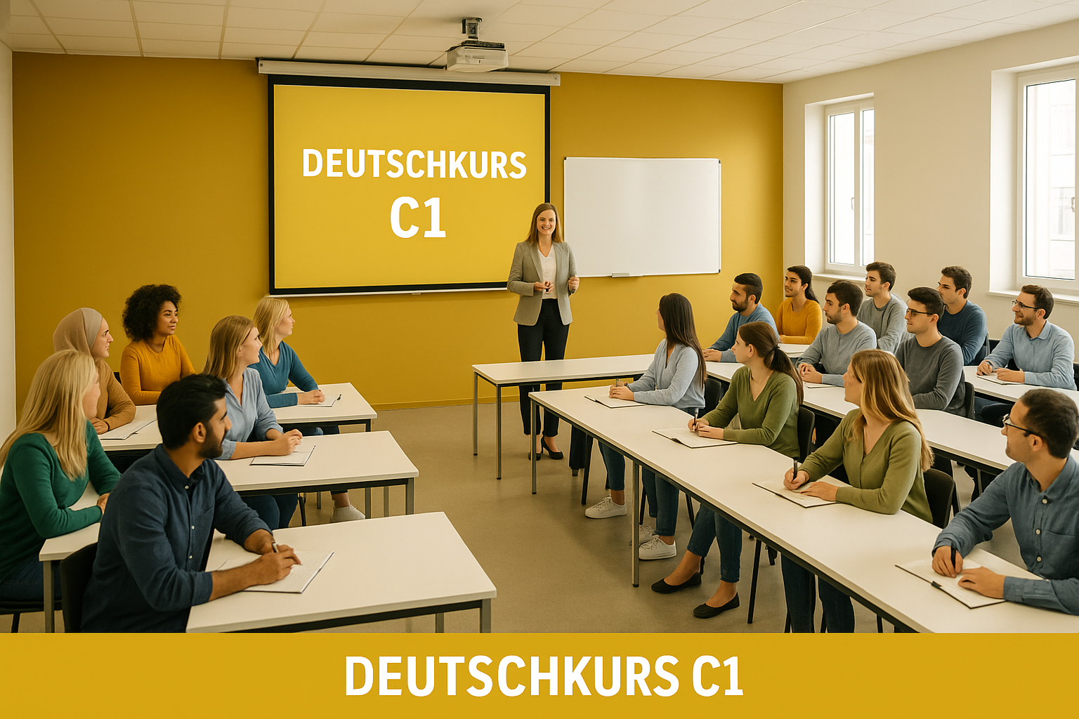Cours d’allemand C1 chez LANES Germany - niveau avancé pour l’excellence académique