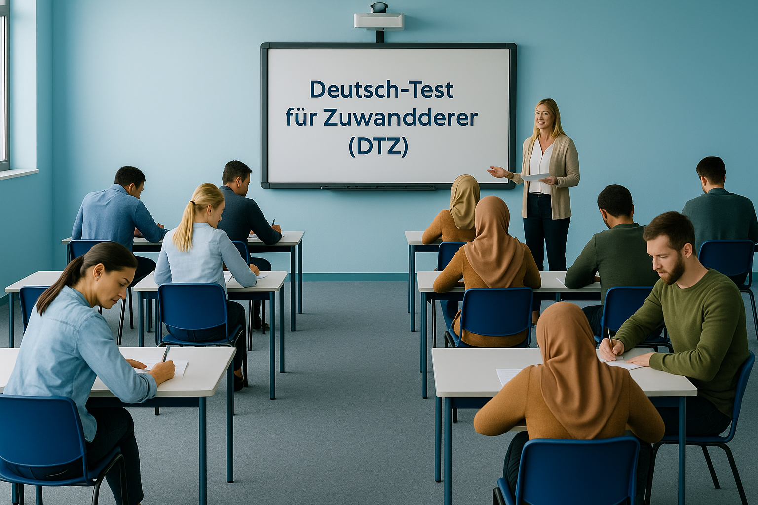 DTZ Prüfung bei LANES Germany - Deutschtest für Zuwanderer in Duisburg & Düsseldorf