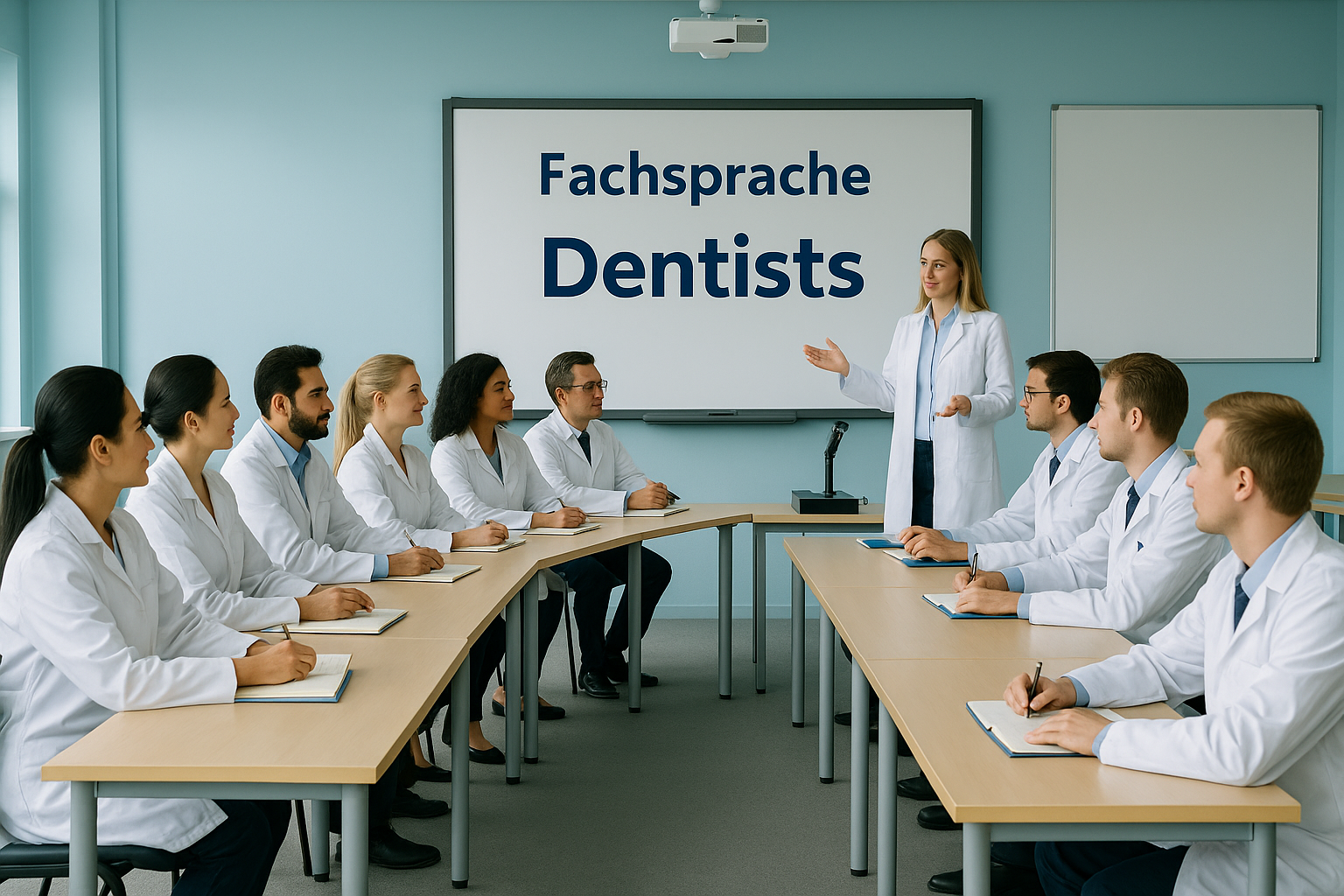 Examen de langue spécialisée pour dentistes - préparation chez LANES Germany