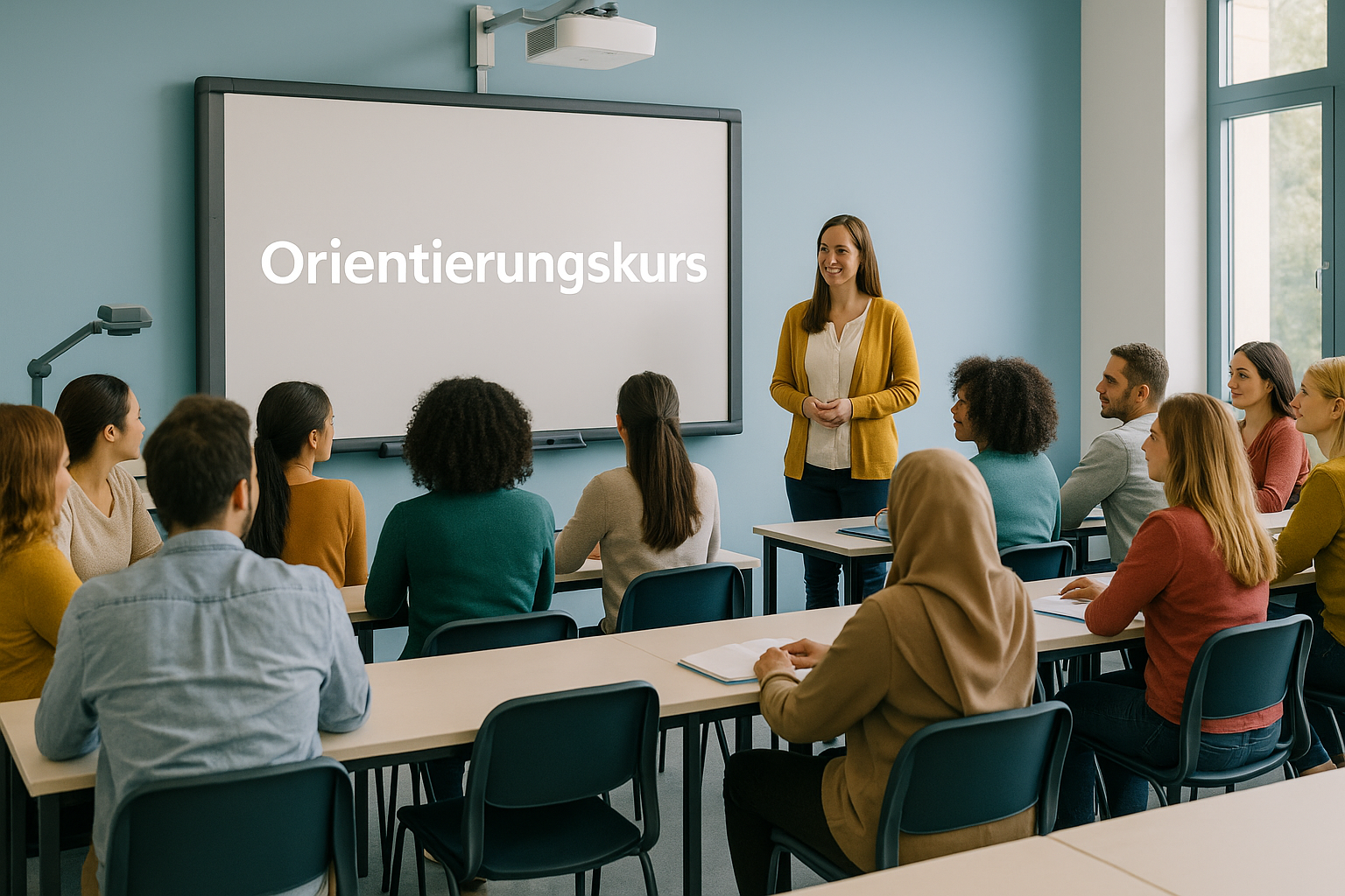Curso de orientación en LANES Germany - aprender política y sociedad