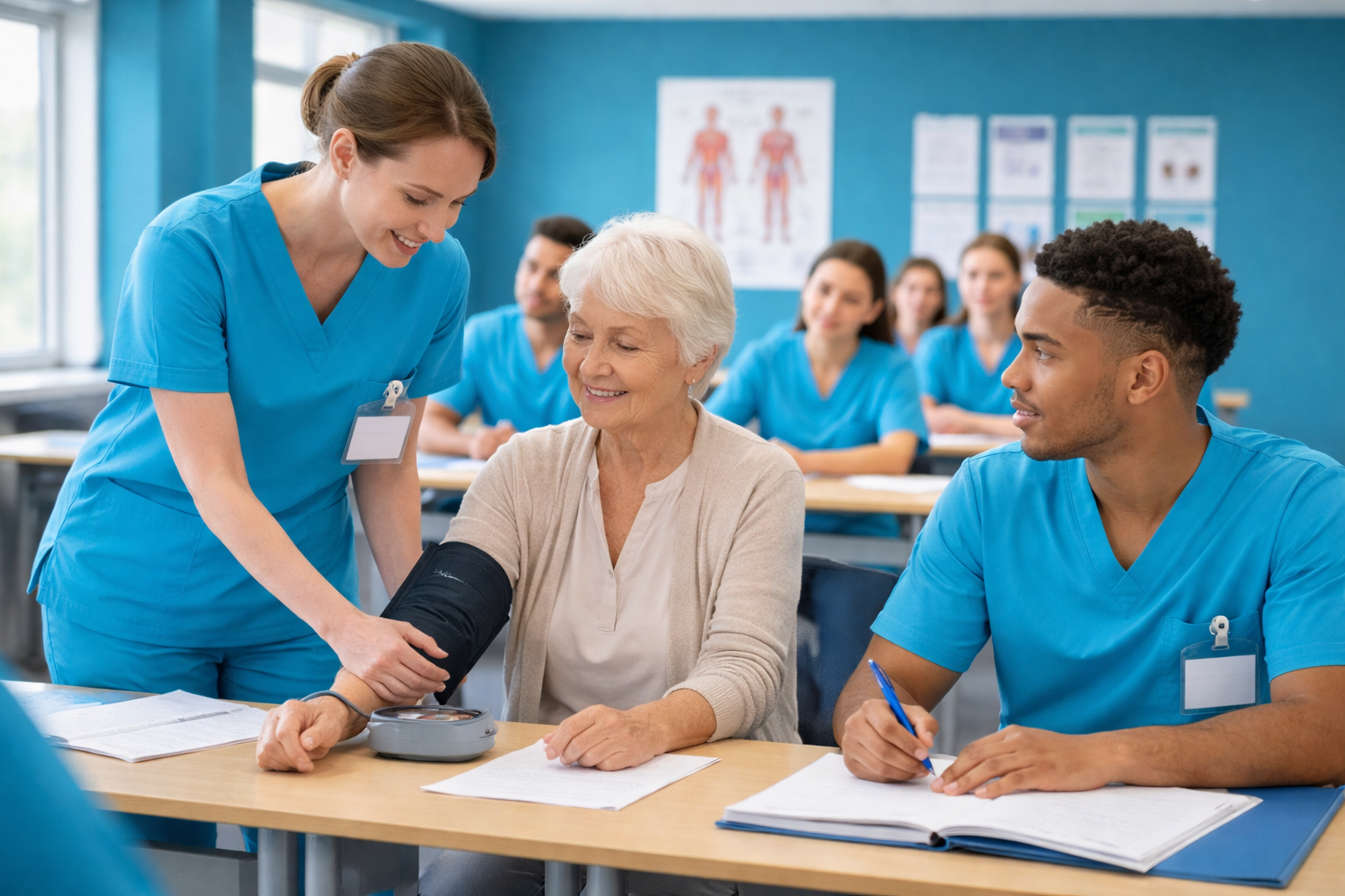 Cours de langue de spécialité pour le personnel soignant - préparation chez LANES Germany